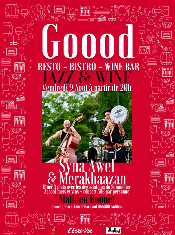 Syna Awel & Merakhaazan Chez Goood à Antibes