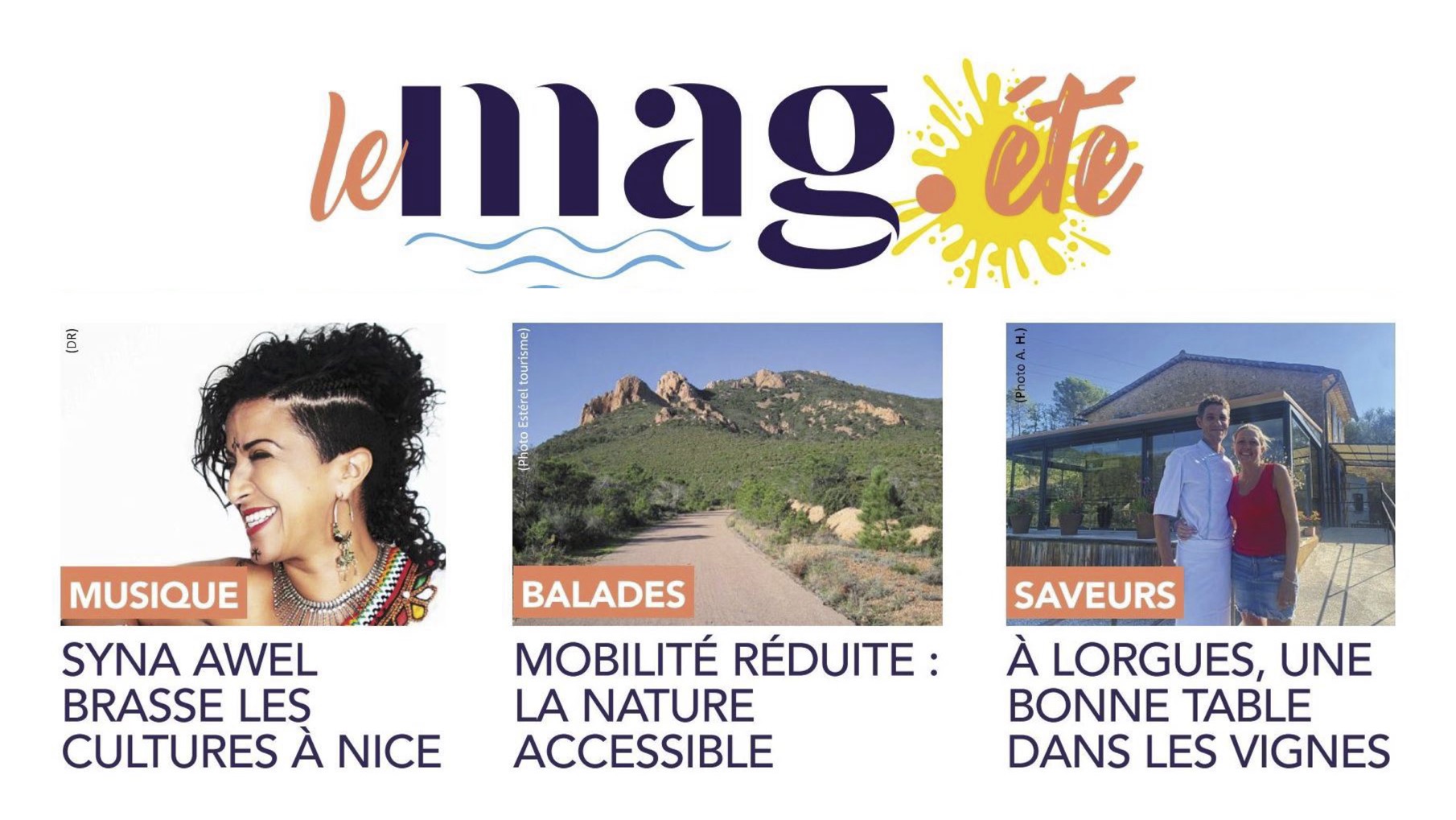 Syna Awel dans Nice Matin