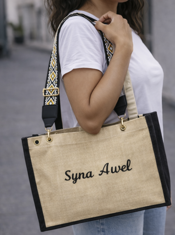 Sac cabas SYNA AWEL – Motifs amazighs